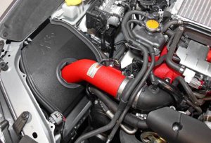Subaru WRX STI Performance Air Intake - K&N Engineering - Typhoon Short Ram - Red - 2015 Subaru WRX STI Performance Air Intake - K&N Engineering - Typhoon Short Ram - Red - 2015